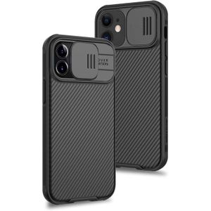 Spy-Fy Coque iPhone 12 Pro Max avec Caches Caméras Avant & Arrière |  Protégez Votre Vie Privée | Résiste aux Chutes de 2 Mètres | Noir Mat |  Cache