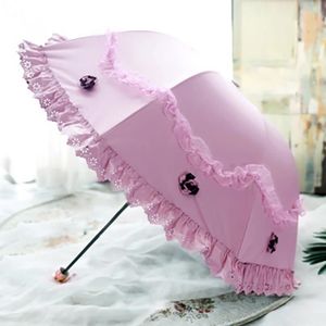 PARAPLUIE FUNMOON Parapluie Femmes En Dentelle Protection So