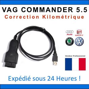 COMMANDER 5.5 Correction KM Reprogrammation clés Ajout d/'options