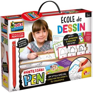 JEU D'APPRENTISSAGE Kit pédagogique pour apprendre à dessiner - LISCIA