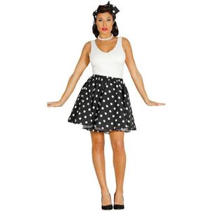 DÉGUISEMENT - PANOPLIE Déguisement Pin Up Noir Adulte - Années 50 - NO NAME - Polyester - Intérieur