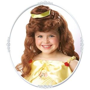 CHAPEAU - PERRUQUE Perruque Belle - Princesse Disney - RUBIES - Accessoire déguisement - Enfant - Blanc