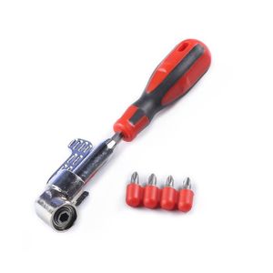 Angle Droit Tournevis porte-embout Ensemble 12 pièces 90 Degré 1//4/" 6 mm 9 x Hex Bits