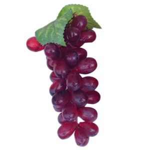 Tas de Artificiel Vert Grappes de raisin Plastique Décorative Fruit