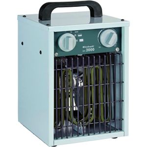 RADIATEUR D’APPOINT Chauffage électrique EH 2000(2000W, 3niveaux de chauffe, thermostat, protection contre les éclaboussures, poignée,[S262]