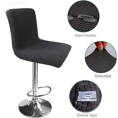Lot De 4 Housses De Chaise De Bar Et De Salle À Manger - En Cuir