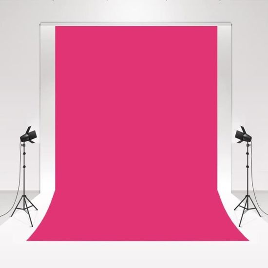 Toile De Fond Photographie Murale Floral Rose 2,1 X 1,5 M - Fond Photo Intérieur Anniversaire Maternité Bébé Adulte