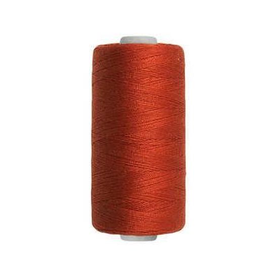 Bobine De Fil à Coudre Polyester LCDBA 500 Mètres Rouge - Fil Résistant Pour Tous Tissus, Couture à La Main Ou Machine - 4