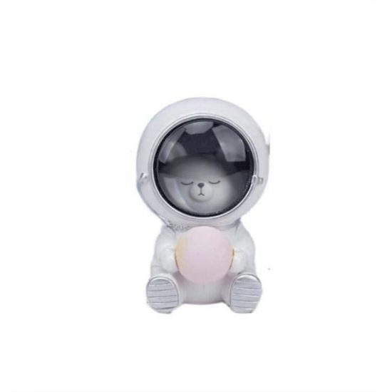 Veilleuse terrestre astronaute du ciel étoilé,chambre d'enfants à atmosphère animale,lampe de table confortable pour bébé nour[488]