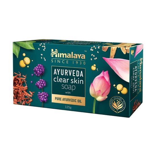 Savon Ayurvédique Brillant à L'huile De Santal Himalaya Herbals - 75g - Pour Le Corps Et Le Visage - Neuf