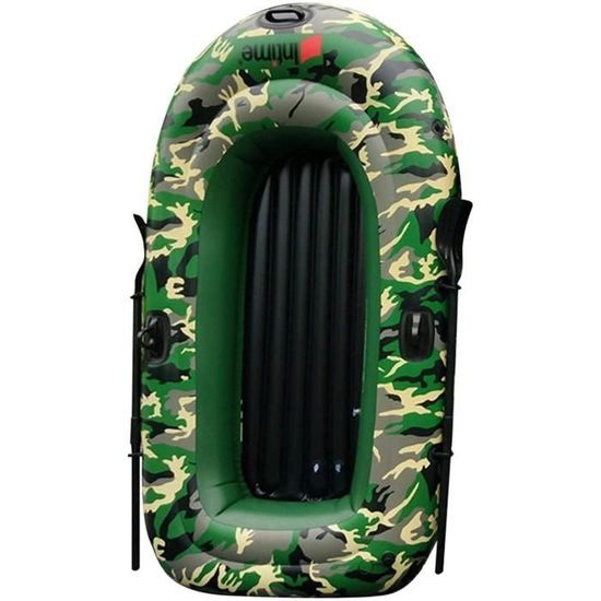Bateau gonflable pour 2 personnes, kayak gonflable en PVC durable pour piscine, mer, lac Kayaks de pêche à double valve avec 2 r306
