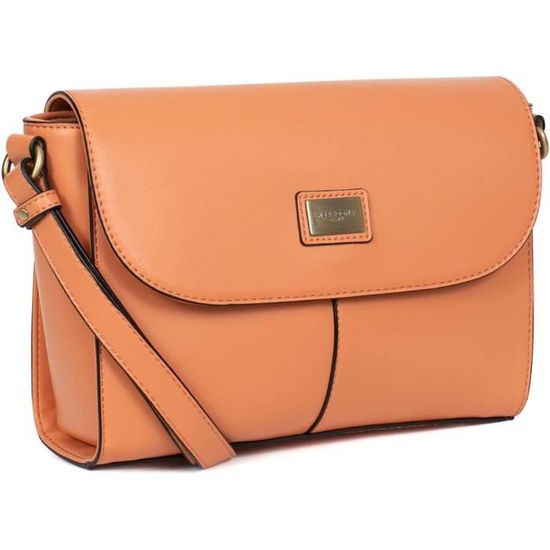 Hexagona Sac Transformable En Cuir - Sac à Main Femme Avec Bandoulière Amovible