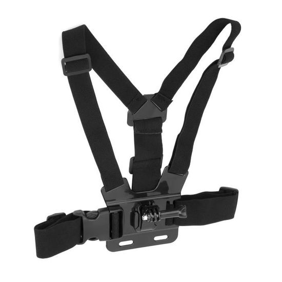 Ceinture Pectorale Universelle Pour GoPro & Téléphone | Harnais Réglable Vélo, Pêche, Sport