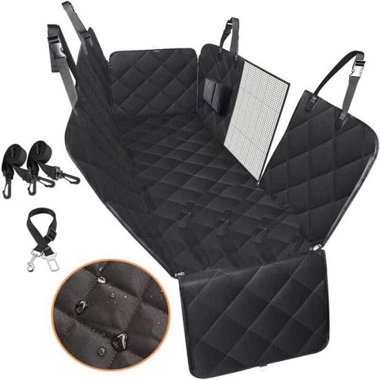 Meadowlark Housse De Siège Arrière Voiture Pour Chien XL - Imperméable & Antidérapante Avec Ceinture De Sécurité Offerte
