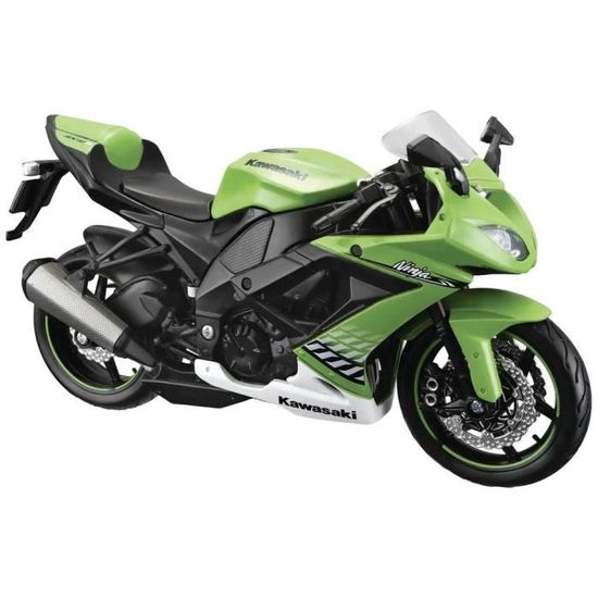 Maquette KAWASAKI H2R 1:9 – Moto En Alliage – Modèle Réduit Ultra-réaliste – Cadeau Passionné De Moto – Rouge