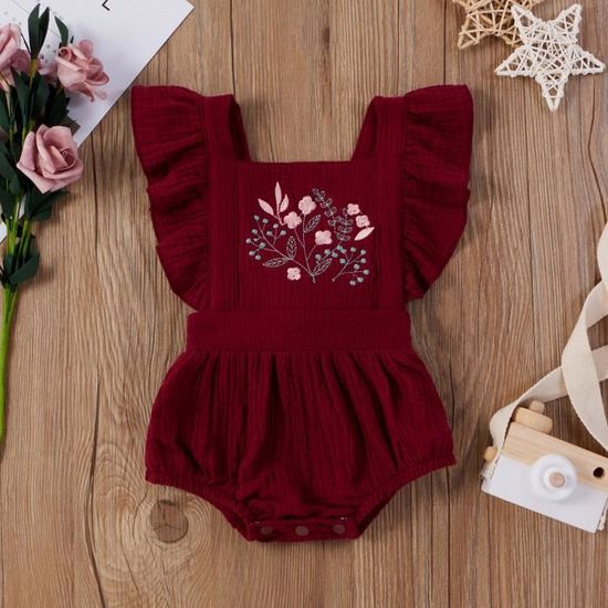 Caziffer Ensemble Noël Bébé Fille Tenue Noel Bébé 3 Pièces