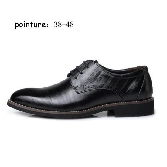 Chaussures Richelieu Homme Bowman GR2 ROIS En Cuir Noir - Fabriqué En Italie, Neuf