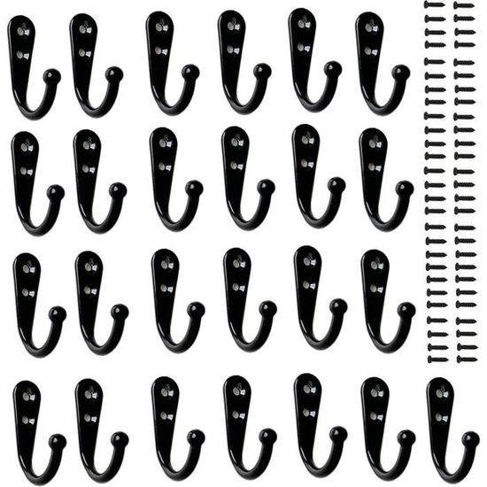 Lot De 8 Crochets Pour Panneaux Acoustiques - Design Discret, Double Crochet, Installation Facile - 6