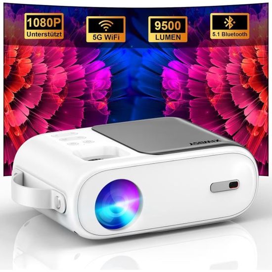 Mini Projecteur Bluetooth 2024[m1673] - Cdiscount TV Son Photo