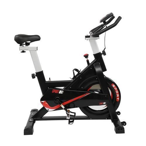 Vélo d’Appartement ,Support capitonné pour Bras, Selle Confortable, vélo d’intérieur ,105,5 * 56 * (97-109) cm,noir