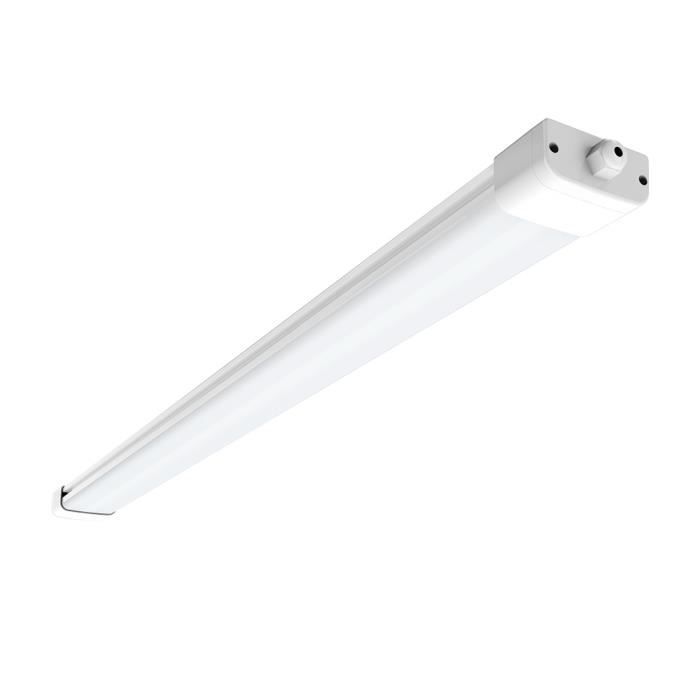 Anten 120CM Neon Tube 36W reglette Tube LED Étanche IP65 Anti-Poussière Anti-Corrosion et Anti-Choc Blanc Nature 4000K