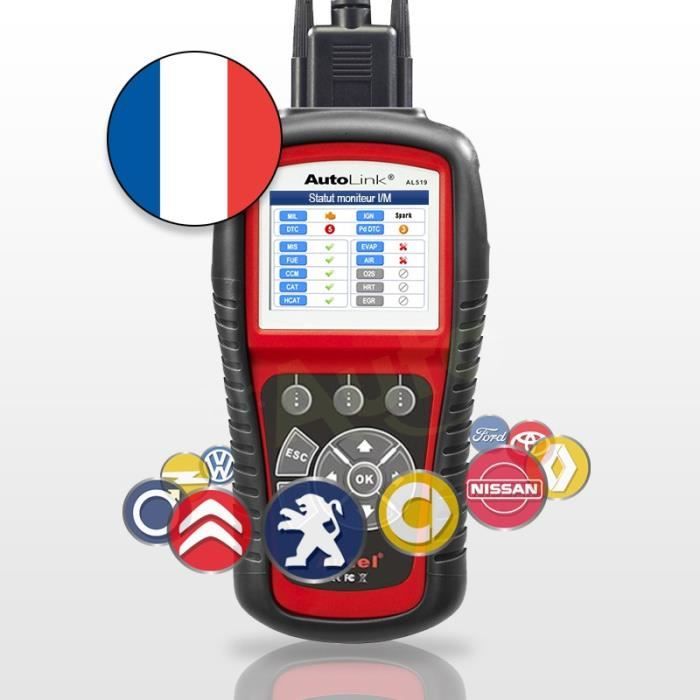 Valise Diagnostique Pro Multimarque En Français Obd Obd2 Diagnostic AUTOCOM DELPHI ELM VAG COM LAUNCH AUTEL AL619