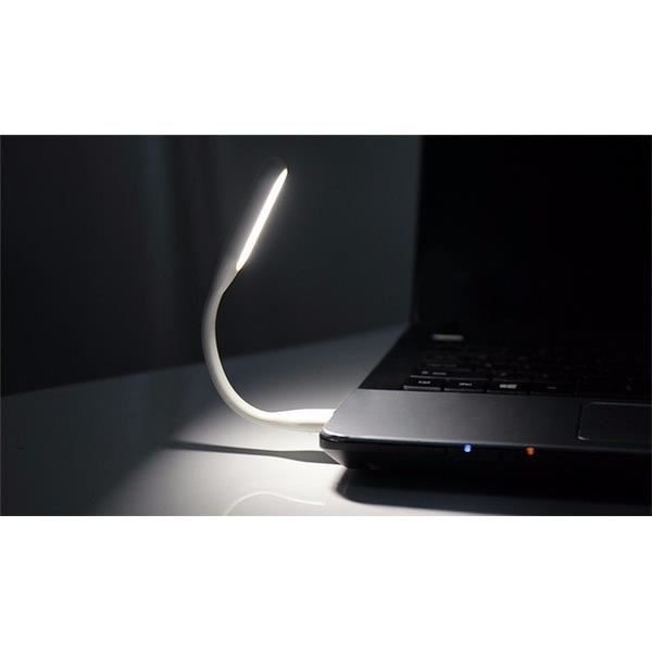Lampe LED USB pour PC TOSHIBA Lumiere Lecture Flexible Ordinateur Mini (NOIR)