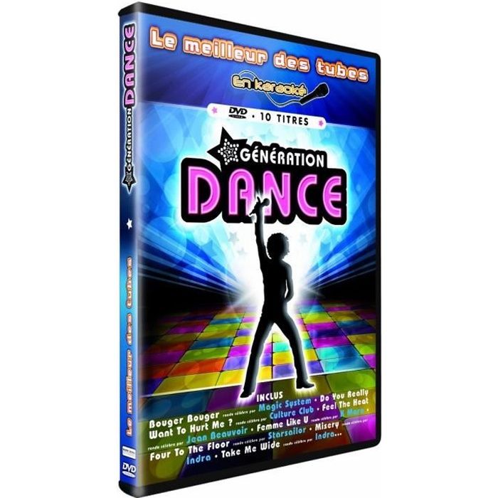 Le Meilleur Des Tubes En Karaoké Génération Dance DVD