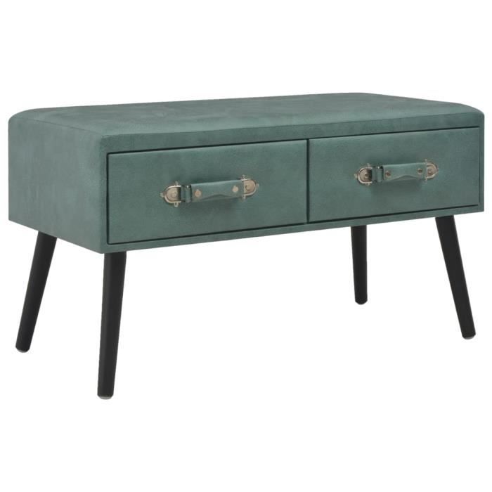 *BMM* 3754Nouveau Banc de rangement Meuble Bas Coffre Jardin Décor - Banc de Salon Cuisine Banquette d'Entrée avec tiroirs 80 cm Ver