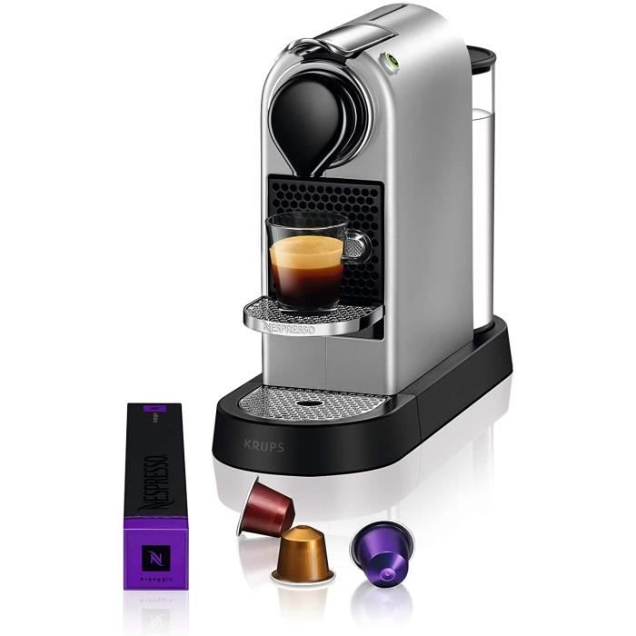Krups Nespresso Citiz Cafetiere a dosettes Silver YY4118FD