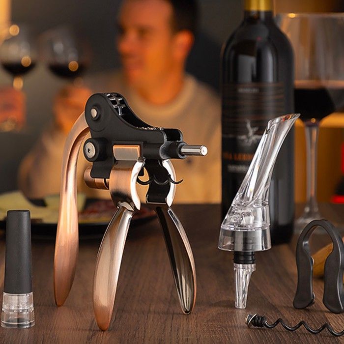 Set d'Accessoires pour Vin Servin InnovaGoods 5 Pièces