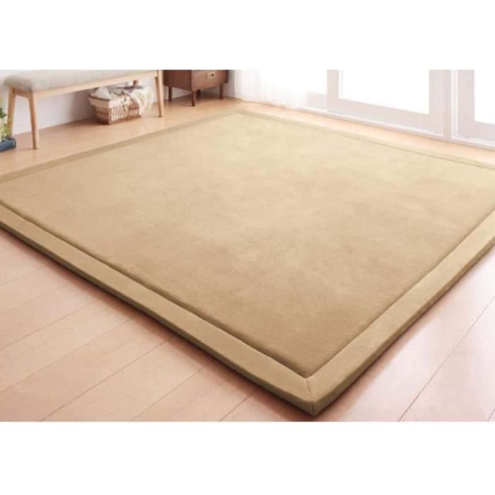 MATELAS Japonais Sol Futon Matelas De Futon,Premium Tatami Dormir Surmatelas,Doux Corail Velvet Tapis,Enfants Ramper Mat Yoga Ma234