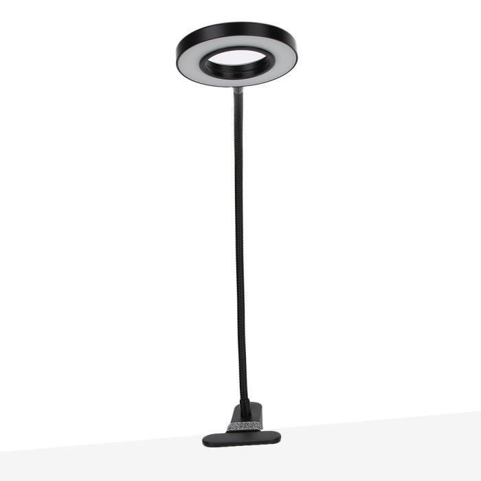 Lampe de Bureau de Lecture de Tatouage Maquillage Soin des Yeux Led Lampe à Pince d'Extension de Cils USB -NIM
