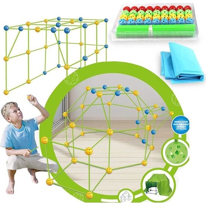 VEHICULE A CONSTRUIRE ENGIN TERRESTRE A CONSTRUIRETentes de Kids, Construisez votre cabane, Construction Fort Kits de Enfants 79
