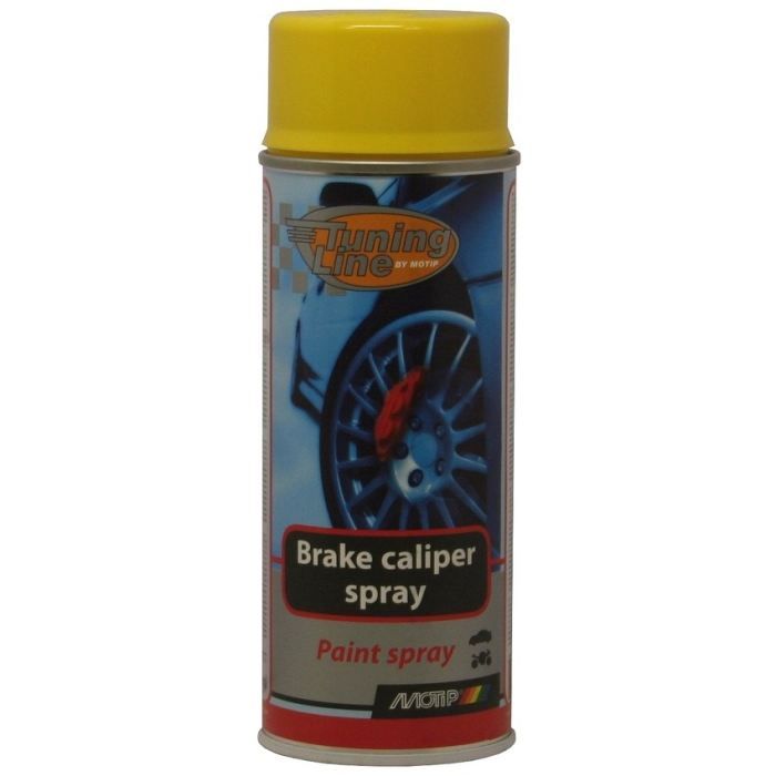 Aérosol Peinture etrier de freins JAUNE - 400 ml
