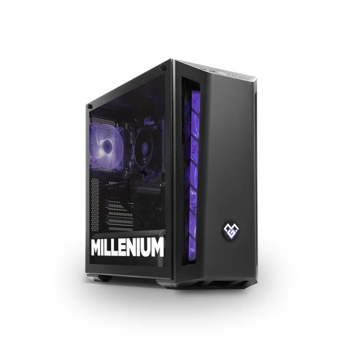 PC GAMER MILLENIUM MM1 TRYNDAMERE - Intel i5 12 400F - RAM 16Go DDR4 3200MHz - 500Go SSD + 1To HDD - NVIDIA RTX 3060Ti - Win