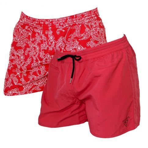 SHORT DE BAIN REVERSIBLE NECTARINE - GUESS