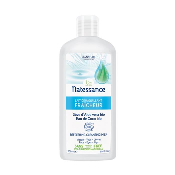 Lait démaquillant hydratant fraîcheur