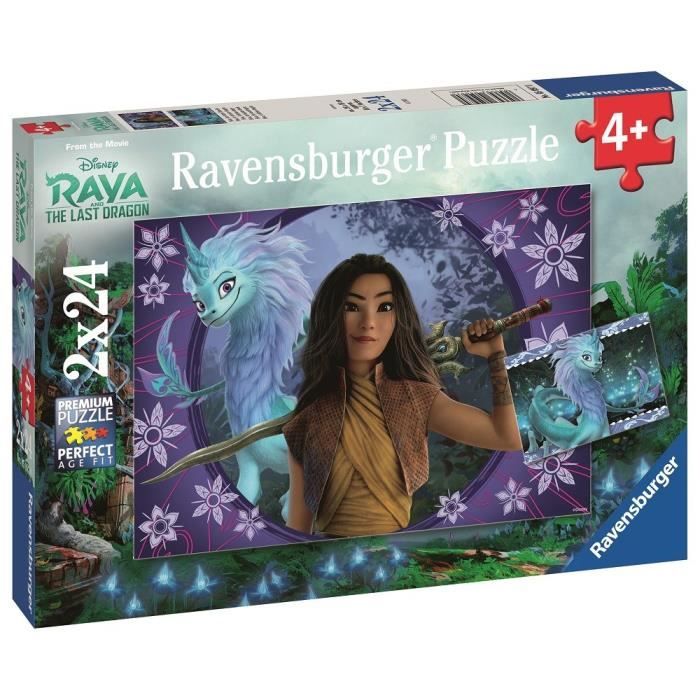Puzzles 2x24 p - Sisu, le dernier dragon / Disney Raya et dernier dragon