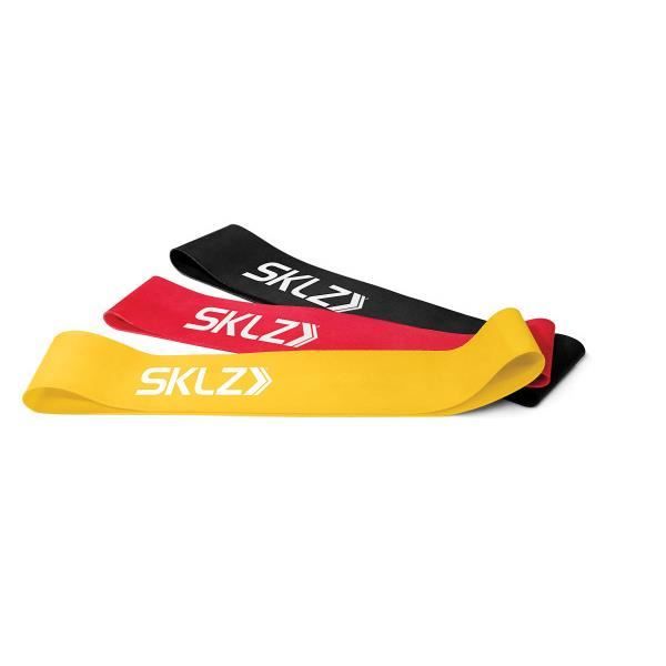 Mini bandes élastiques à 3 niveaux de résistance, pour les exercices de sport, de fitness, de musculation et de cross-training