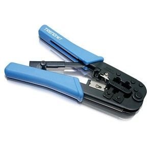 TRENDNET Outil de sertissage / coupe / dénudage pour RJ-11 / RJ-45 - Acier