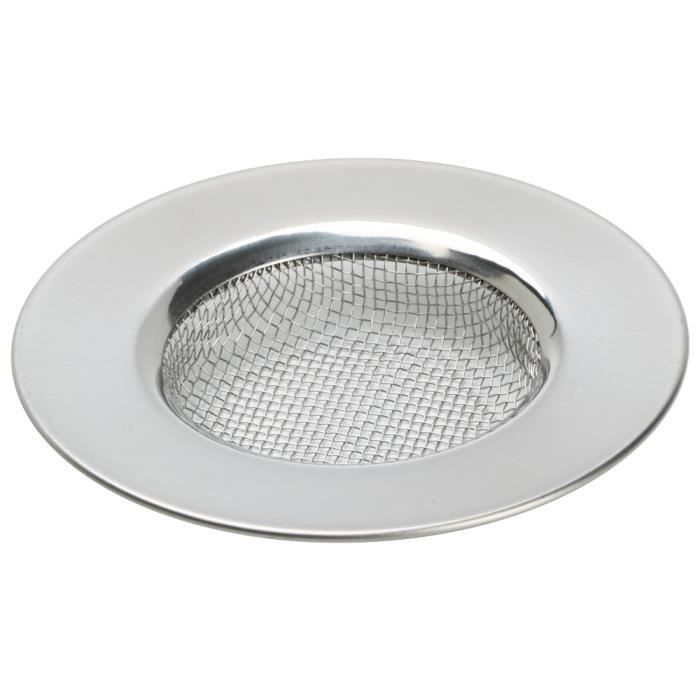 TRIXES Évier en acier inoxydable et douche maille filtre égouttoir pour la cuisine et salle de bains