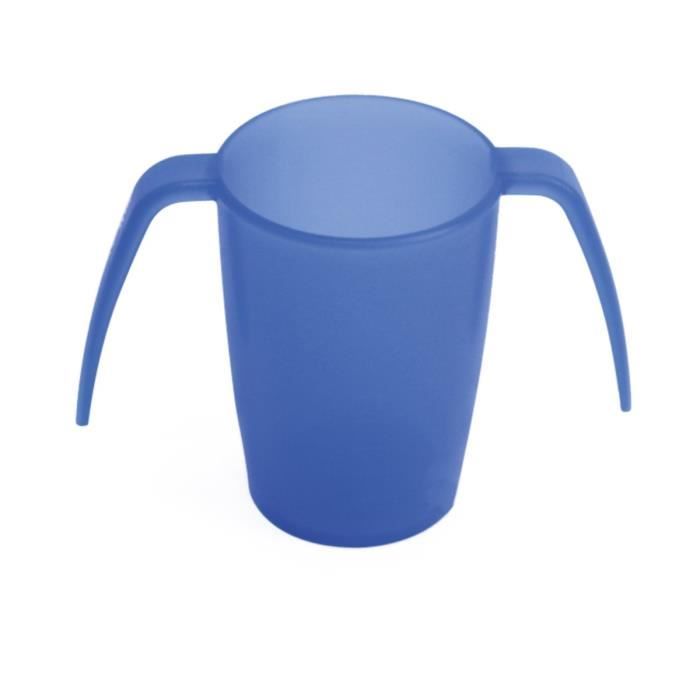 VITILITY - Gobelet ErgoPlus - Aide à la préhension - Blue