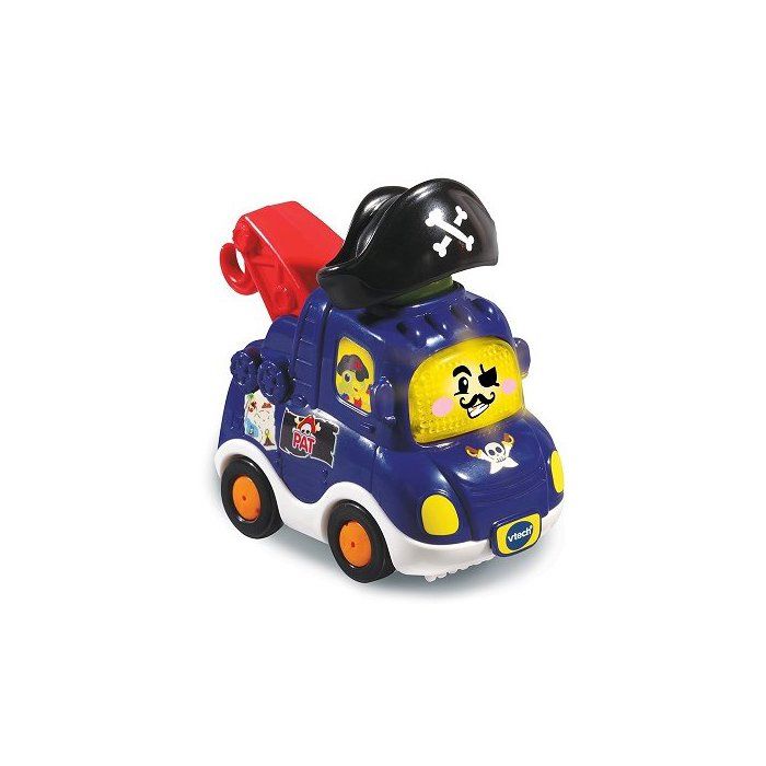 Tut Tut Bolide Vtech - Pat la voiture pirate edition speciale - Depanneuse - Vehicule Son et Lumiere