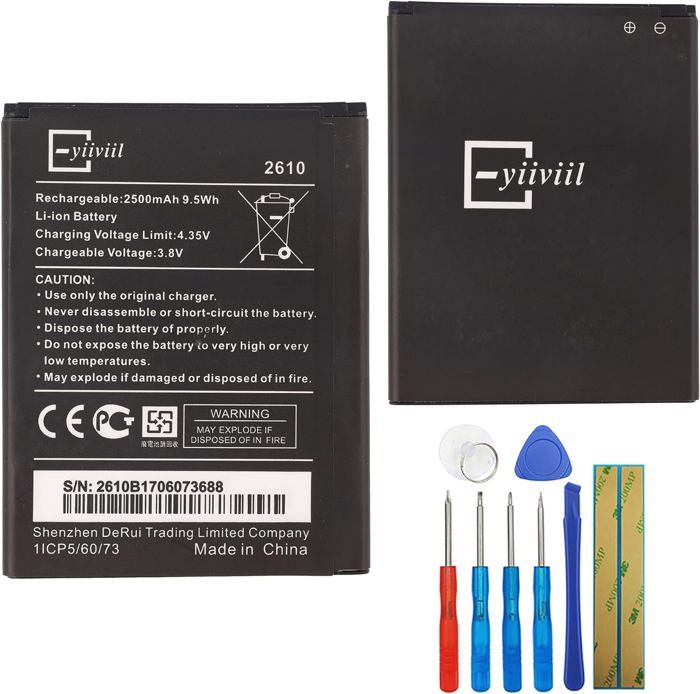 Batterie Originale Wiko N2BNL Pour Harry/Jerry 3/Lenny 4/Robby/Y60 - Réf. S104-T19000-096