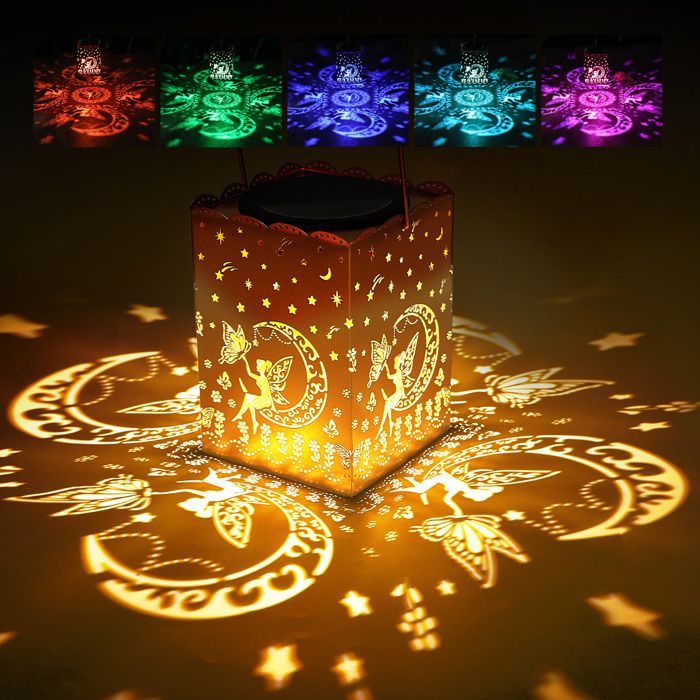 AGPTEK lanterne solaire marocaine - lampe solaire de table pour jardin extérieur lampe solaire de jardin pour un éclairage durable