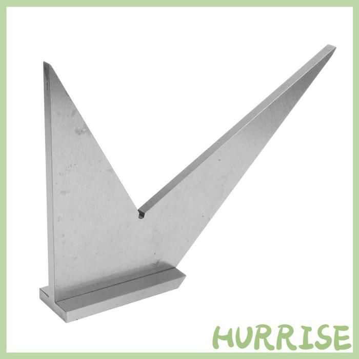 Équerre à Onglet Multi-Angles 30° 45° 90° 120° - Acier Carbone DIN 875/2 Pour Travail Précis