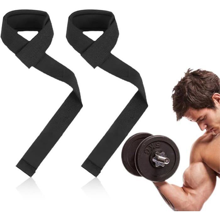 Attaches De Poignet Pour Haltérophilie, Crochets De Prise Pour