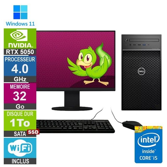 PC Gamer LPG 3630 i5 8400 4.00GHz SSDRTX 5050/ - vue 2