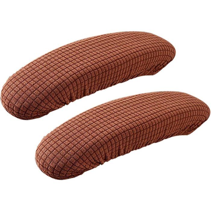 Housses daccoudoirs polyester amovibles lavables imperméables café foncé bureau
